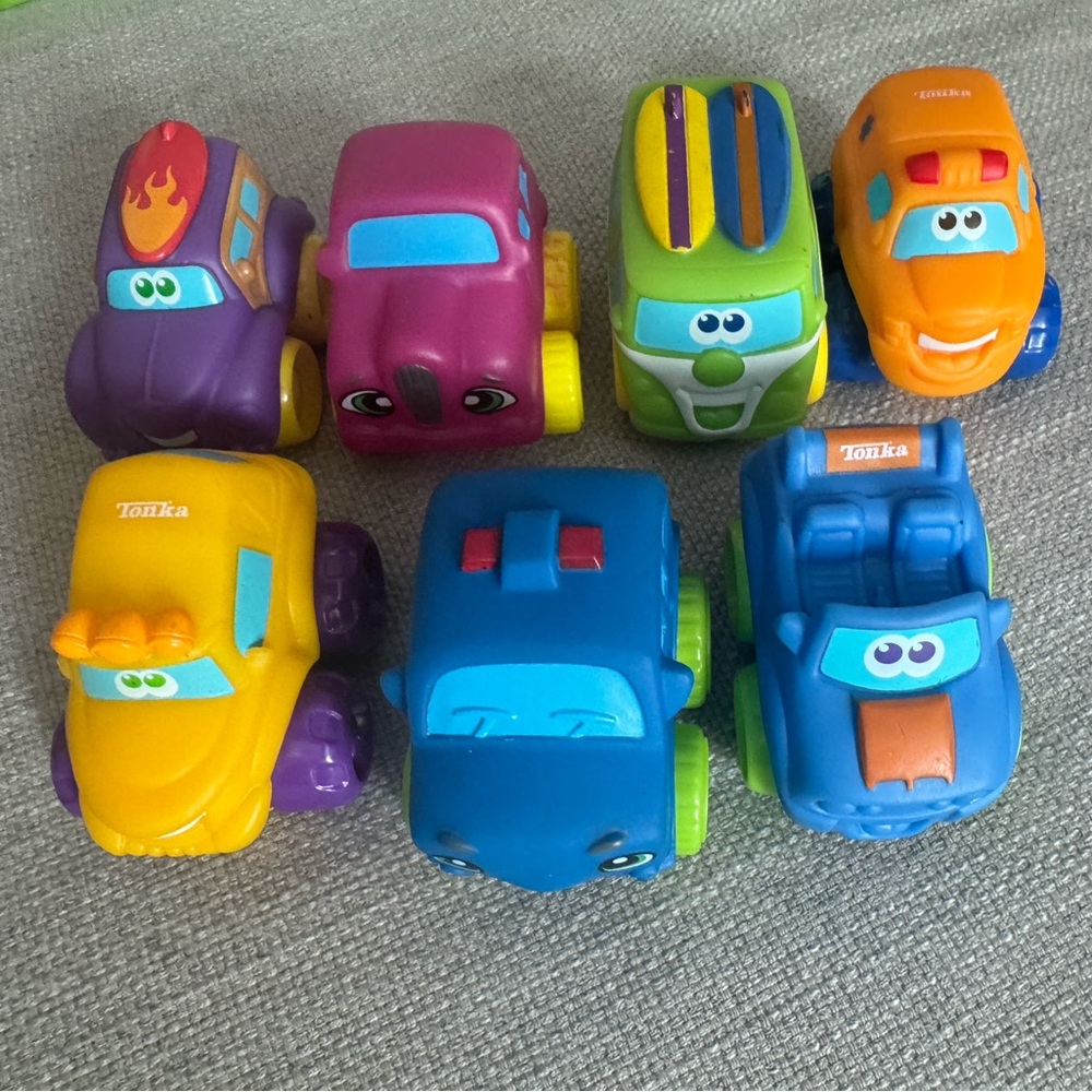 Hasbro Playskool Wheel Pals Beach Fleet set of 5 (and two extra cars)